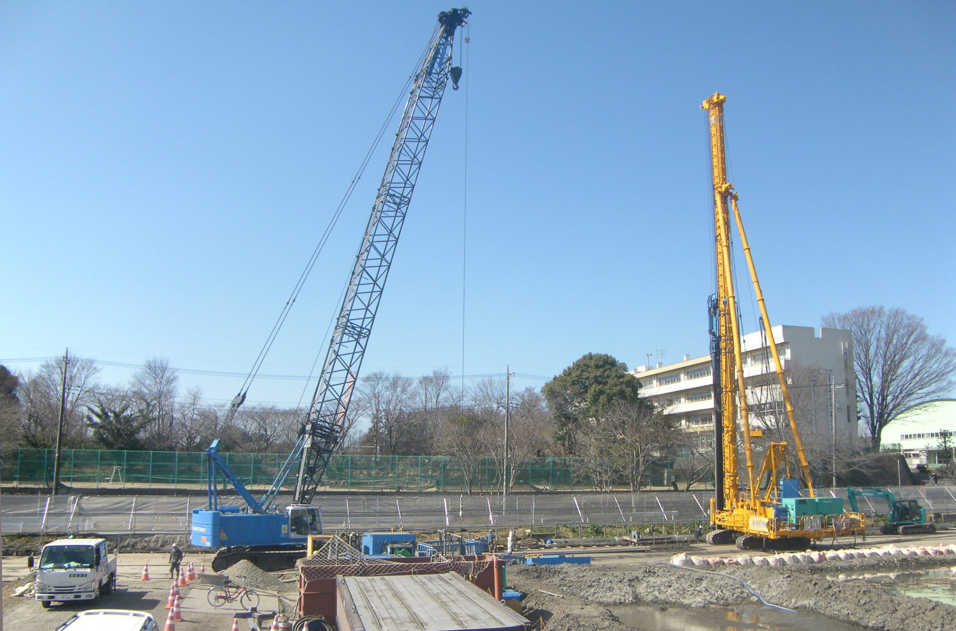 江川遮水工事